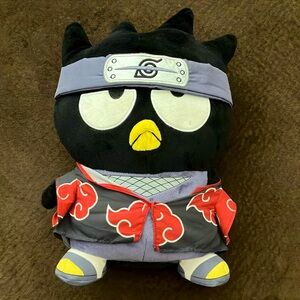 Hello kitty X Naruto collab plush Badtz kidrobot